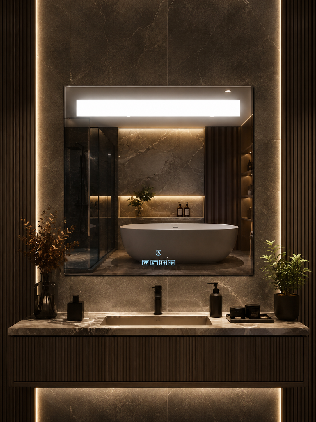 DG-148FC- LED Mirror