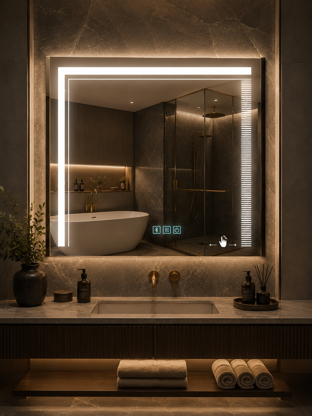 DG-152BD- LED Mirror