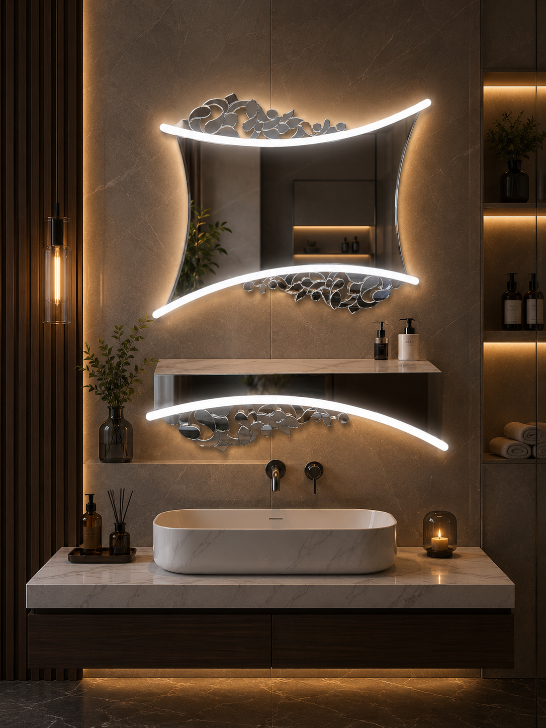 DG-101A - LED Mirror & Console